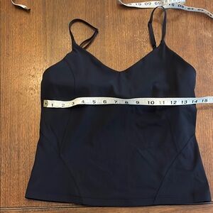 Lululemon Athletica Black Fitted Camisole Top